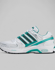 X Sporty & Rich Adistar Control 5 - White/Pure Teal