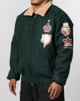 X CLOT By Edison Chen Patch Jacket - Green Night