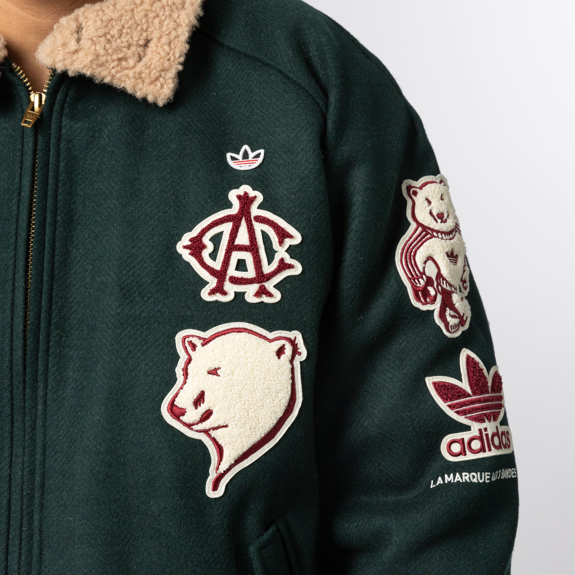 X CLOT By Edison Chen Patch Jacket - Green Night