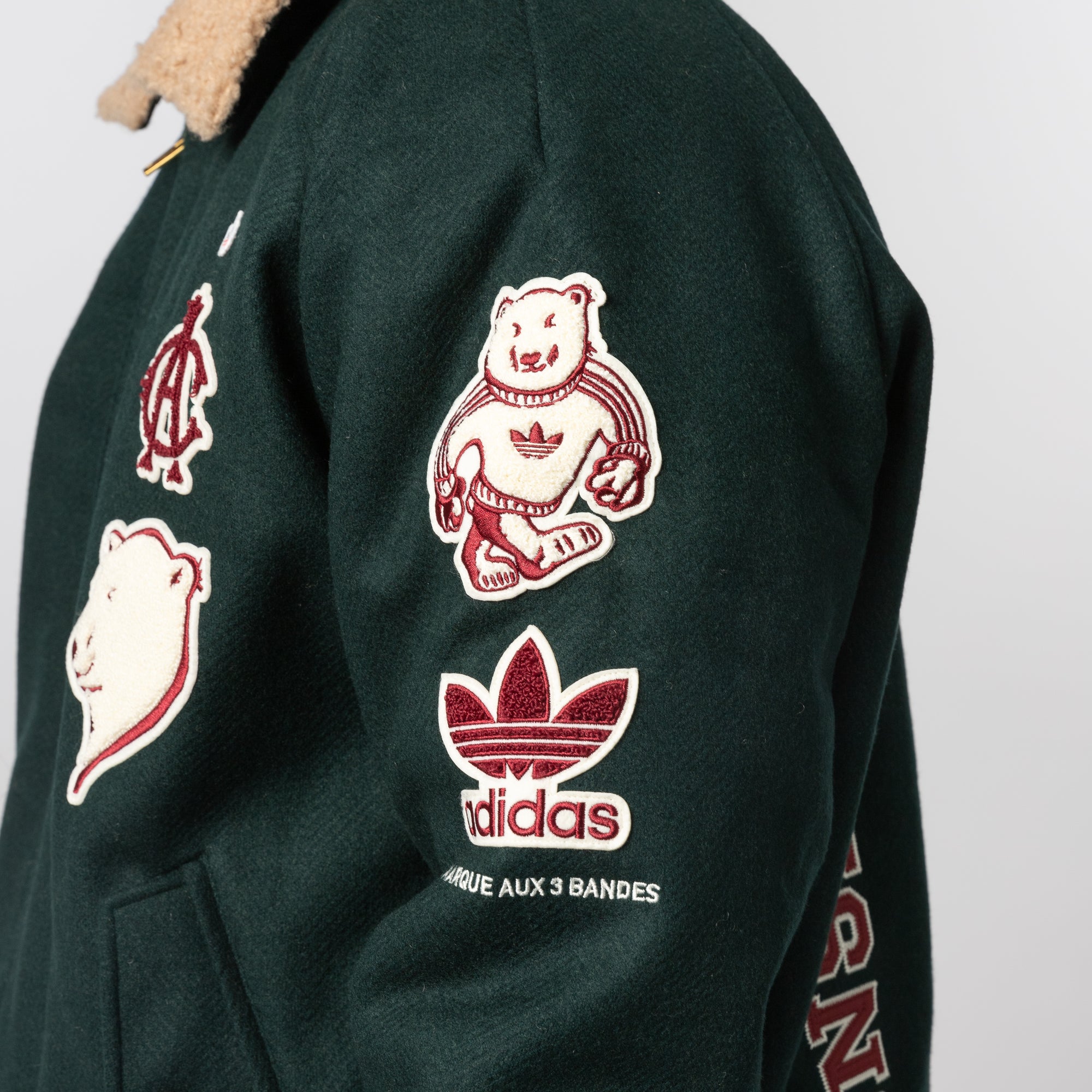 X CLOT By Edison Chen Patch Jacket - Green Night