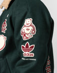 X CLOT By Edison Chen Patch Jacket - Green Night