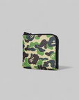ABC Camo Mini Zipped Wallet - Green