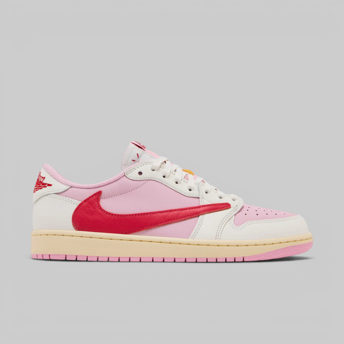 X Travis Scott Air Jordan 1 Low OG SP "Tropical Pink"