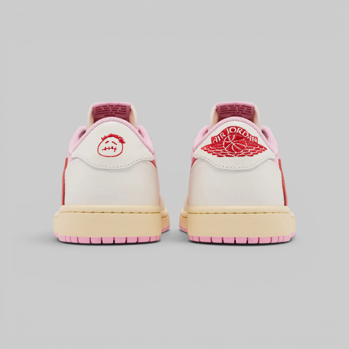 X Travis Scott Air Jordan 1 Low OG SP "Tropical Pink"