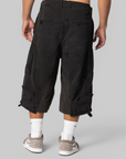 Upside Down Cargo Short - Black