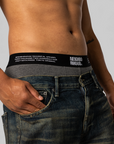 Classic 2 Pack Underpants - Black/Grey