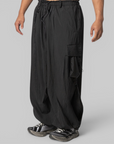 Gradient 3-Stripes Cargo Pant - Black