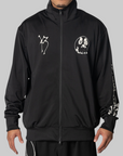 X CHITO Graphic Nylon Track Top - Black