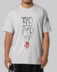 X CHITO City Graphic T-Shirt - Light Solid Grey