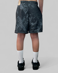 Kids' Kobe Light Weight Woven Short - Black/Reflective Silver