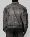 TC Spine Laser Denim Jacket - Black
