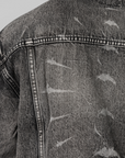 TC Spine Laser Denim Jacket - Black