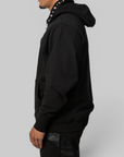TC Studded Line Zip-Up Hoodie - Black