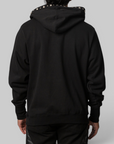TC Studded Line Zip-Up Hoodie - Black