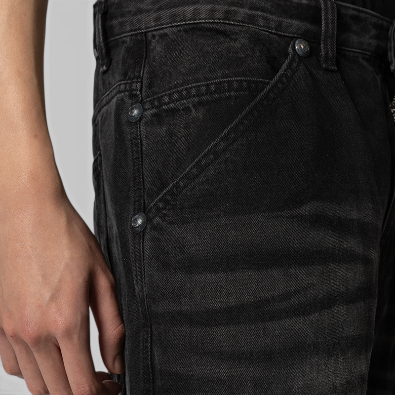 Thug Pant Denim - Black