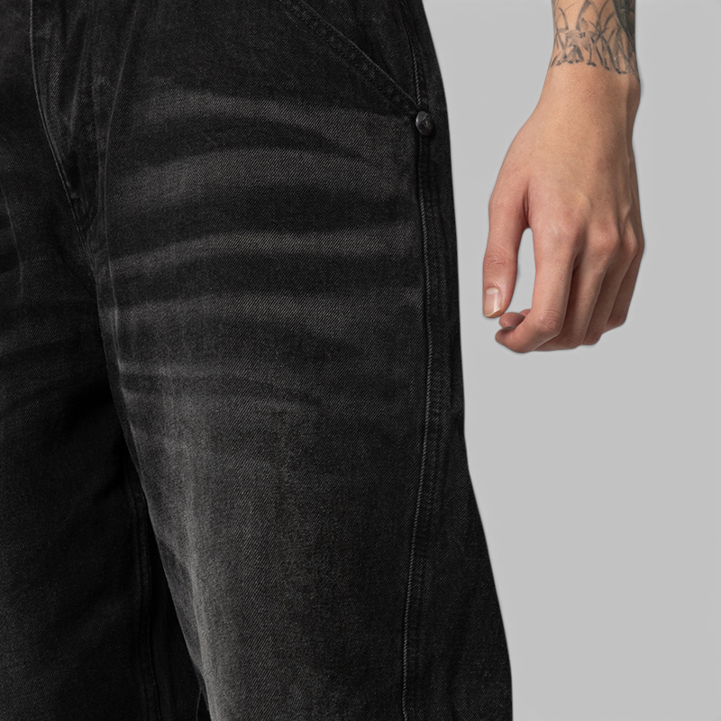 Thug Pant Denim - Black