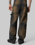 TC Two Tone Washed Pant - Rust Black