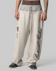 3 Layered Sweatpant - Oatmeal Melange