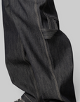 3 Layered Denim Pant - Indigo Blue