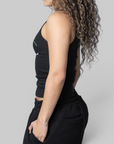 TC Not Easy Tank Top - Black