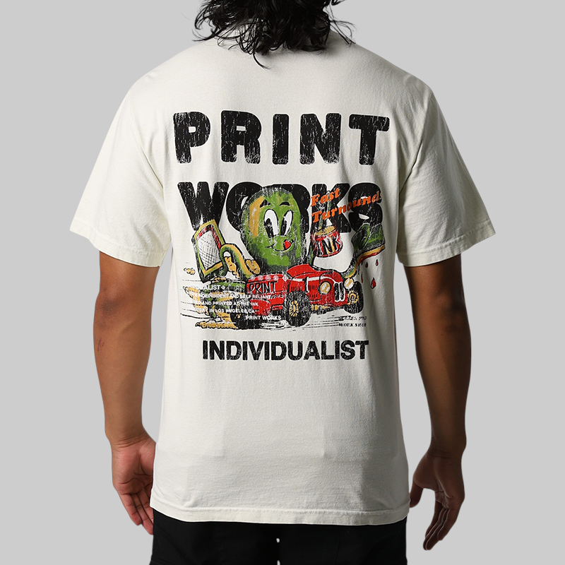 Octo Works T-Shirt - Antique White