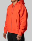 Energy Fleece Full-Zip Hoodie - Light Crimson
