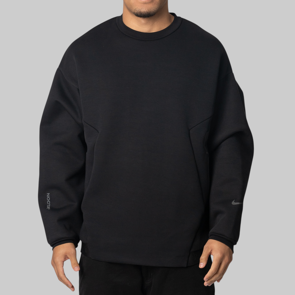NOCTA Trapeziud Cut Crew - Black