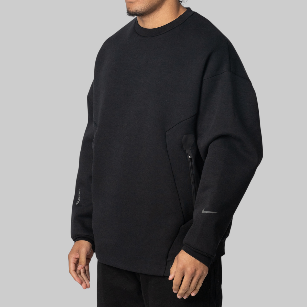 NOCTA Trapeziud Cut Crew - Black