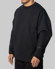 NOCTA Trapeziud Cut Crew - Black