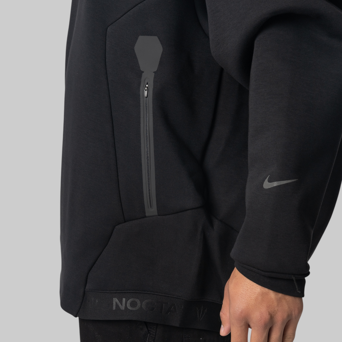 NOCTA Trapeziud Cut Crew - Black