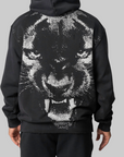 Black Cat Hoodie - Black
