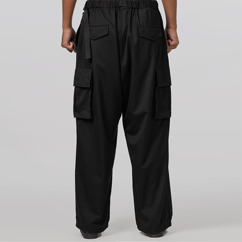 Refined Woven Cargo Pant - Black