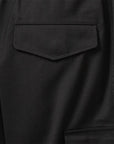 Refined Woven Cargo Pant - Black