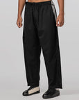 Refined Woven Trackpant - Black