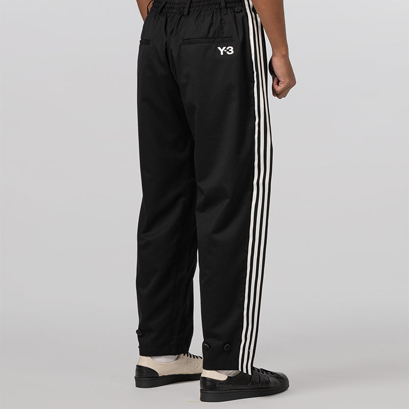 Refined Woven Trackpant - Black