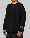 GFX Knit Cardigan - Black