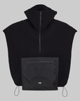 Hooded Vest - Black