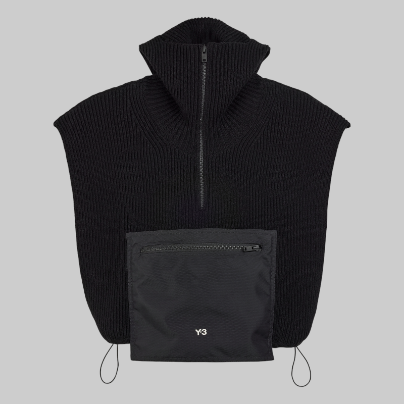 Hooded Vest - Black