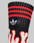 X 100 Thieves Socks - Cream White/Red