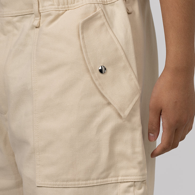 Wales Bonner Cargo Pant - Wonder White