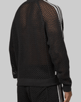 X CLOT By Edison Chen Crochet Superstar Track Top - Carbon