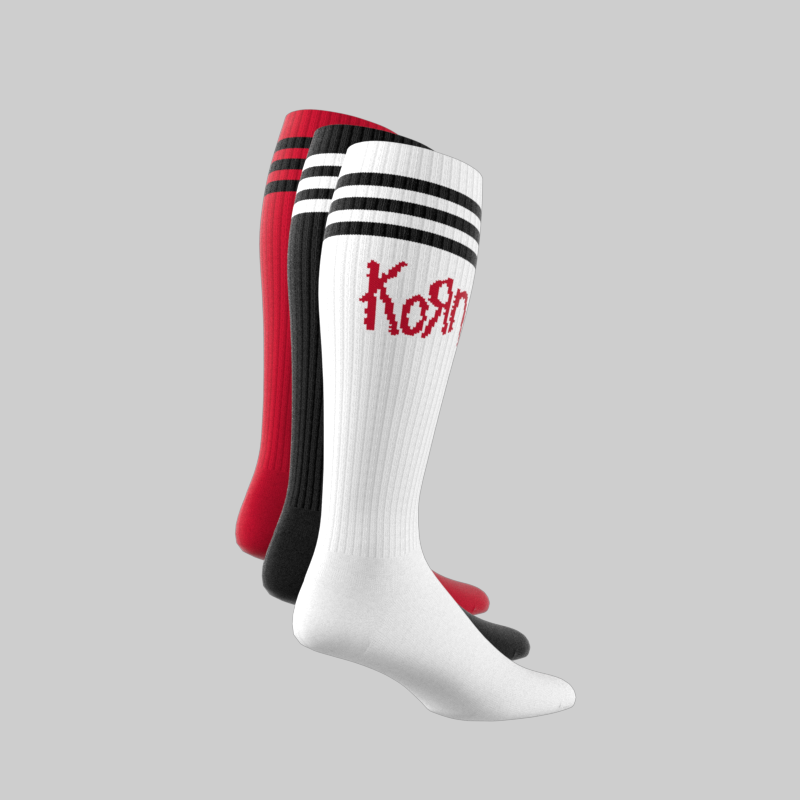 X Korn Socks - White/Black