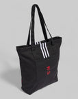 X Korn Tote Bag - Black