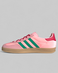 Women's Gazelle Indoor Velvet 'Glow Pink/Court Green'