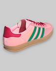 Women's Gazelle Indoor Velvet 'Glow Pink/Court Green'