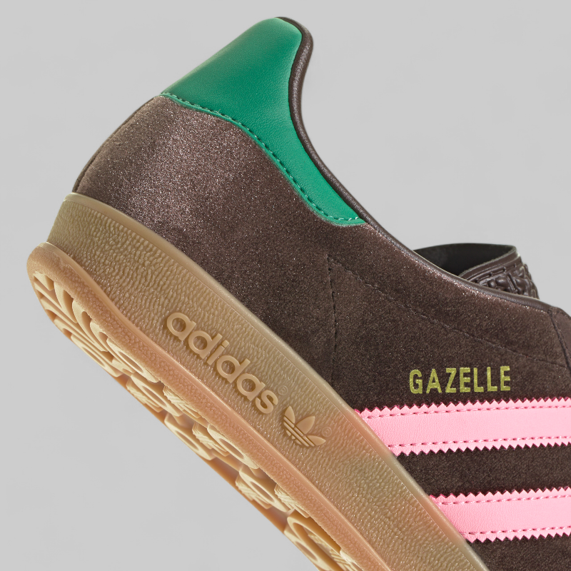 Women&#39;s Gazelle Indoor Velvet &#39;Brown/Pink/Green&#39;