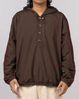 Wales Bonner Nylon Anorak - Night Brown