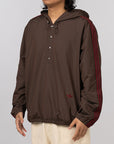 Wales Bonner Nylon Anorak - Night Brown