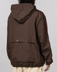 Wales Bonner Nylon Anorak - Night Brown