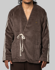 X CLOT By Edison Chen Corduroy Jacket - Dark Brown